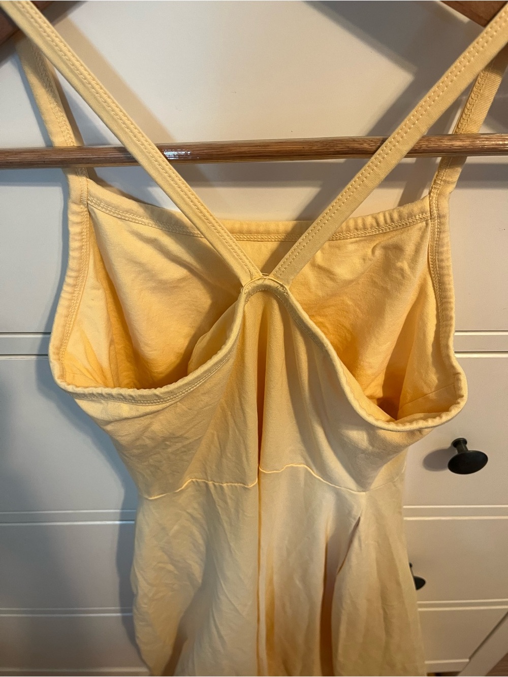 Pact Pale Yellow Spaghetti-Strap Maxi Dress - Picture 6 of 6